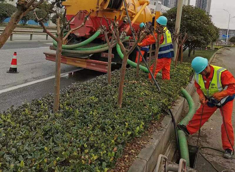 肇东市政管道清淤
